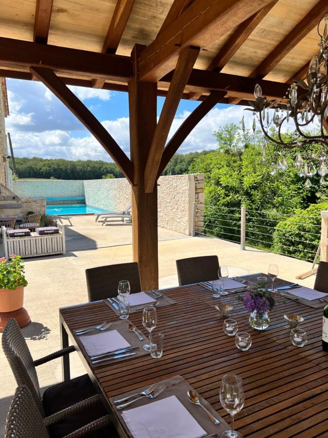 La Girarde Bed & Breakfast Saint-Quentin-de-Caplong ภายนอก รูปภาพ