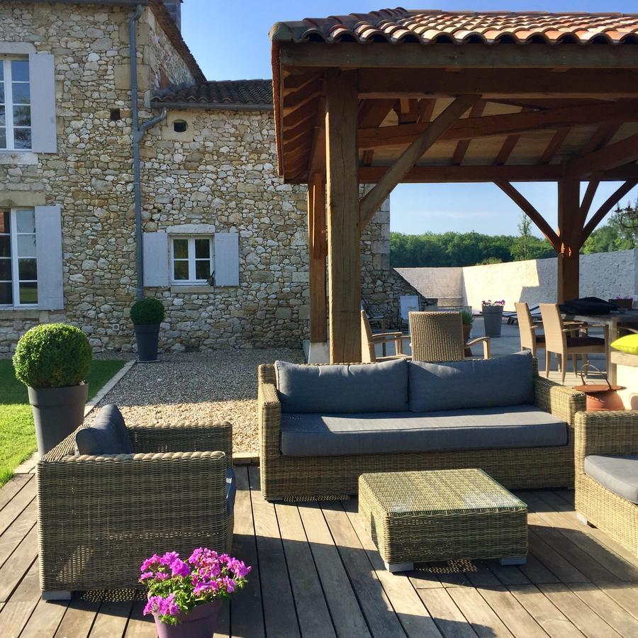La Girarde Bed & Breakfast Saint-Quentin-de-Caplong ภายนอก รูปภาพ
