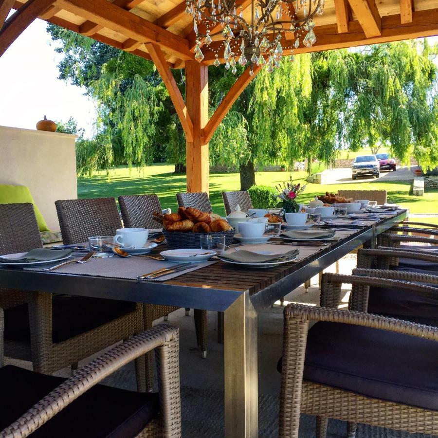 La Girarde Bed & Breakfast Saint-Quentin-de-Caplong ภายนอก รูปภาพ